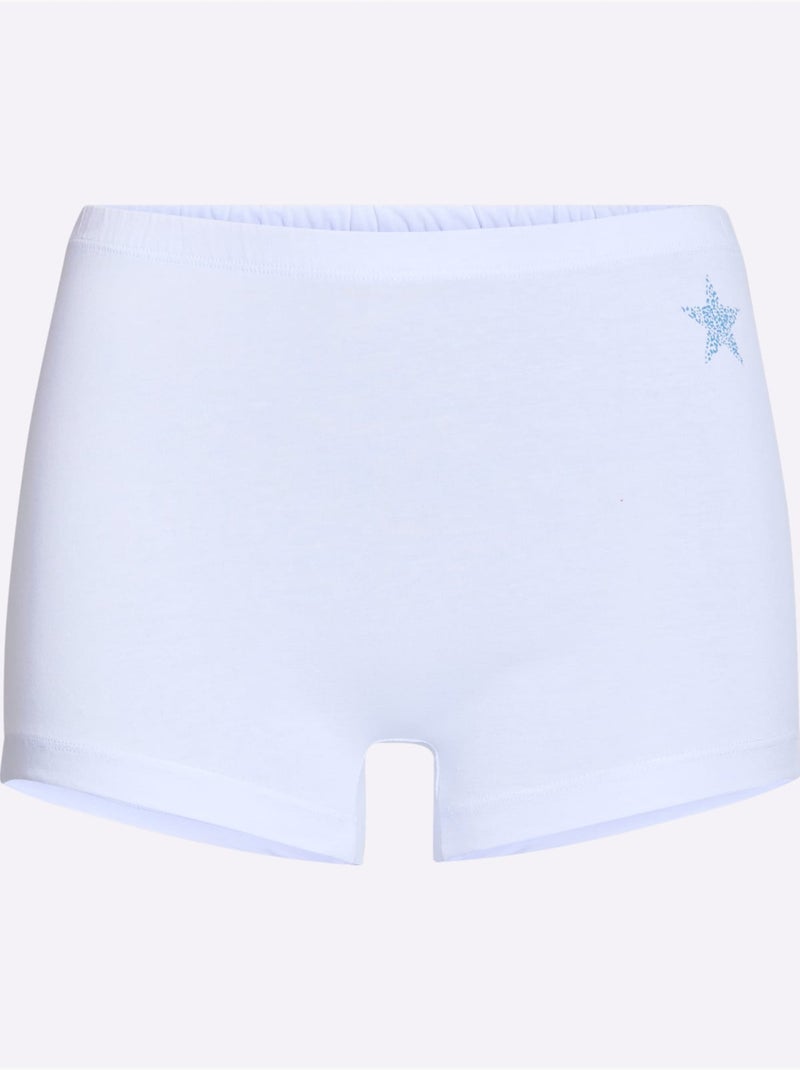 Lot de 3  - Panty Jersey Fin - Taille Standard - Witt Blanc - Kiabi