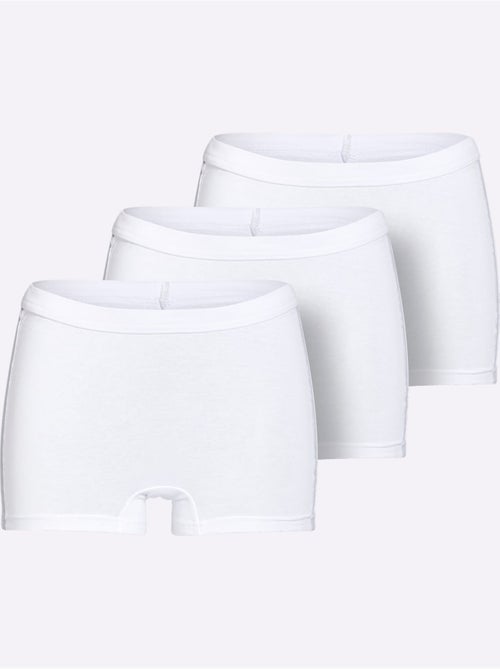 Lot de 3  - Panty Long Qualité Coton - Taille Standard - Witt - Kiabi