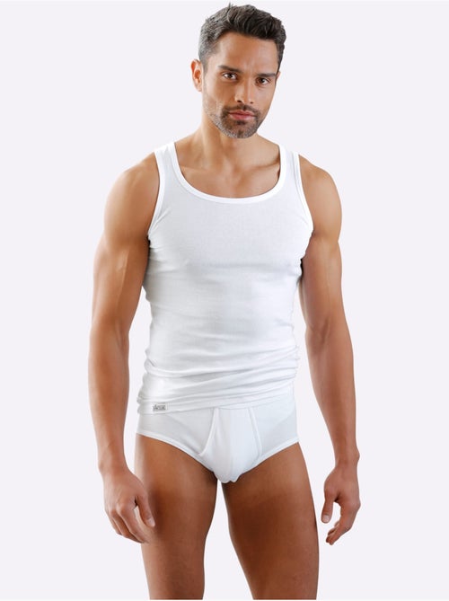 Lot de 3 - slip côtes fines - taille standard - witt - Kiabi Lot de 3 - slip côtes fines - taille standard - witt - Kiabi