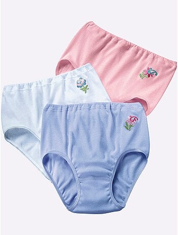 Lot de 3 - Slip Côtes Fines - Taille Standard - Witt