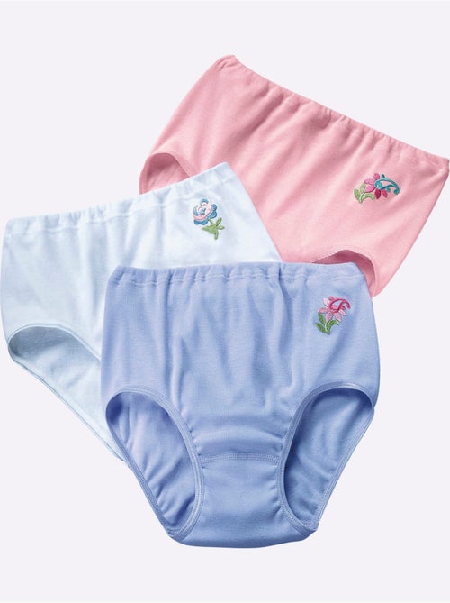 Lot de 3  - Slip Côtes Fines - Taille Standard - Witt - Kiabi