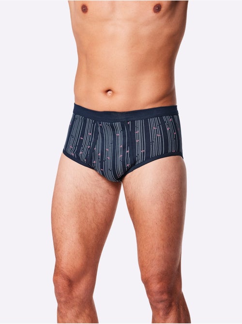 Lot de 3 - slip côtes fines - taille standard - witt - Kiabi Lot de 3 - slip côtes fines - taille standard - witt - Kiabi