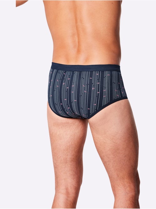 Lot de 3 - slip côtes fines - taille standard - witt - Kiabi Lot de 3 - slip côtes fines - taille standard - witt - Kiabi