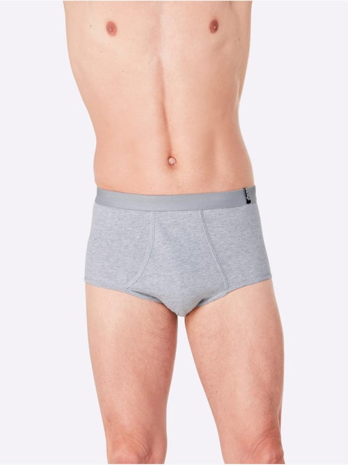 Lot de 3 - Slip Côtes Fines - Taille Standard - Witt - Kiabi Lot de 3 - Slip Côtes Fines - Taille Standard - Witt - Kiabi