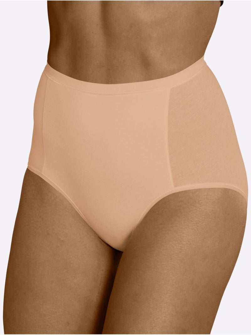 Lot de 3  - slip formant jersey fin - taille standard - witt Beige - Kiabi