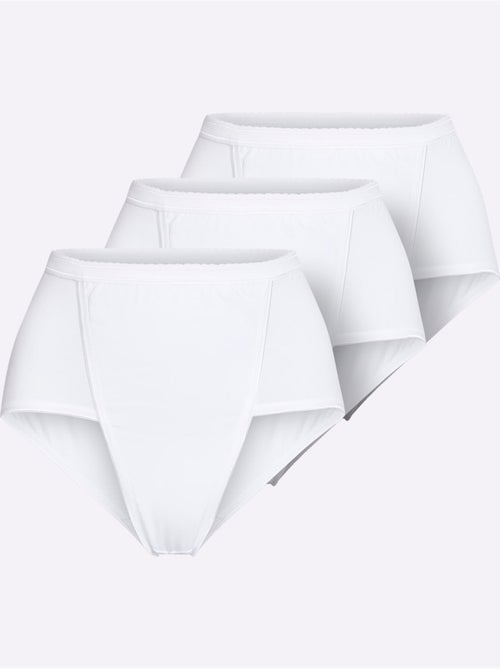 Lot de 3 - Slip Formant Jersey Fin - Taille Standard - Witt - Kiabi Lot de 3 - Slip Formant Jersey Fin - Taille Standard - Witt - Kiabi