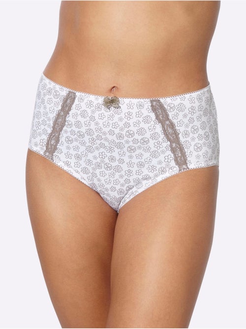 Lot de 3  - Slip Gainant Lot De (3 Pièces) - Taille Standard - Moda Vilona - Kiabi