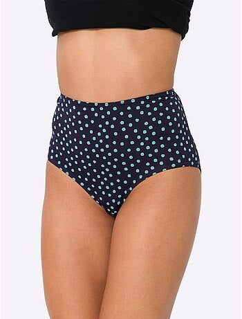 Lot de 3 - Slip Taille Haute Jersey Fin - Taille Standard - Moda Vilona