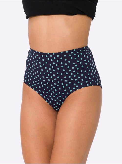 Lot de 3  - Slip Taille Haute Jersey Fin - Taille Standard - Moda Vilona - Kiabi