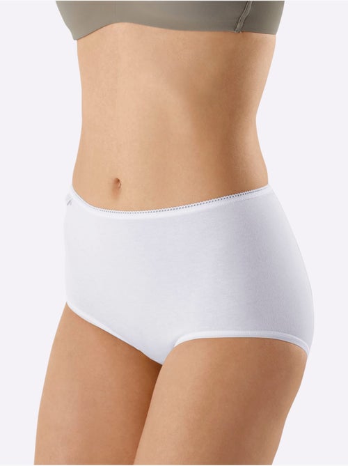 Lot de 3  - Slip Taille Haute Jersey Fin - Taille Standard - Witt - Kiabi