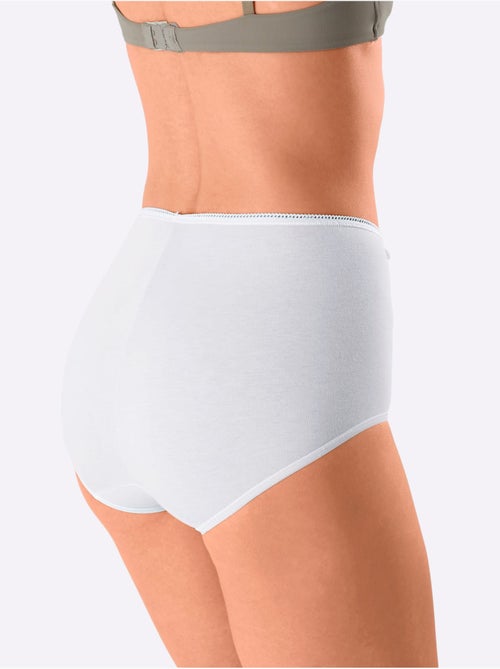 Lot de 3  - Slip Taille Haute Jersey Fin - Taille Standard - Witt - Kiabi