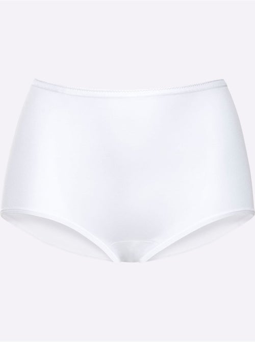 Lot de 3  - Slip Taille Haute Jersey Fin - Taille Standard - Witt - Kiabi