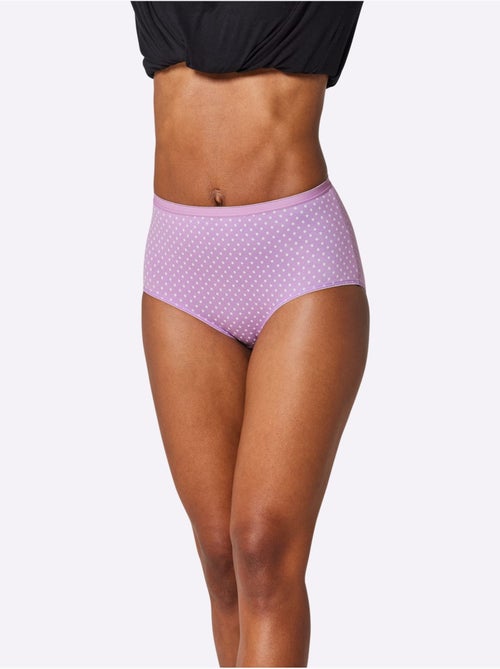 Lot de 3 - Slip Taille Haute Jersey Fin - Taille Standard - Witt - Kiabi Lot de 3 - Slip Taille Haute Jersey Fin - Taille Standard - Witt - Kiabi