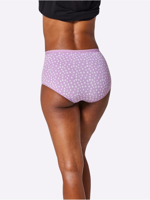 Lot de 3 - Slip Taille Haute Jersey Fin - Taille Standard - Witt - Kiabi Lot de 3 - Slip Taille Haute Jersey Fin - Taille Standard - Witt - Kiabi