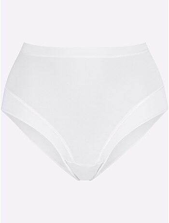 Lot de 3 - Slip Taille Haute Jersey Fin - Taille Standard - Witt