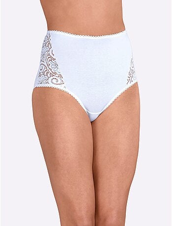 Lot de 3 - Slip Taille Haute Jersey Fin - Taille Standard - Witt
