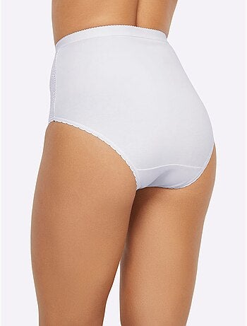 Lot de 3 - slip taille haute jersey fin - taille standard - witt