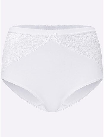 Lot de 3 - slip taille haute jersey fin - taille standard - witt