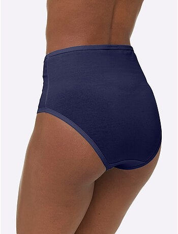 Lot de 3 - slip taille haute jersey fin - taille standard - witt