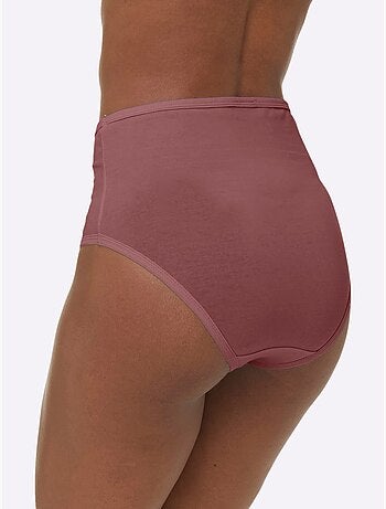 Lot de 3 - slip taille haute jersey fin - taille standard - witt