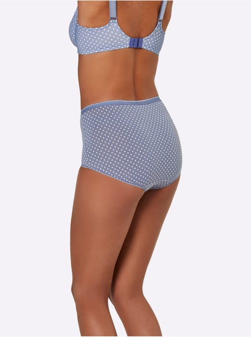 Lot de 3  - Slip Taille Haute Jersey Fin - Taille Standard - Witt - Kiabi