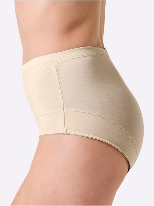 Lot de 3  - Slip Taille Haute Jersey Fin - Taille Standard - Witt - Kiabi