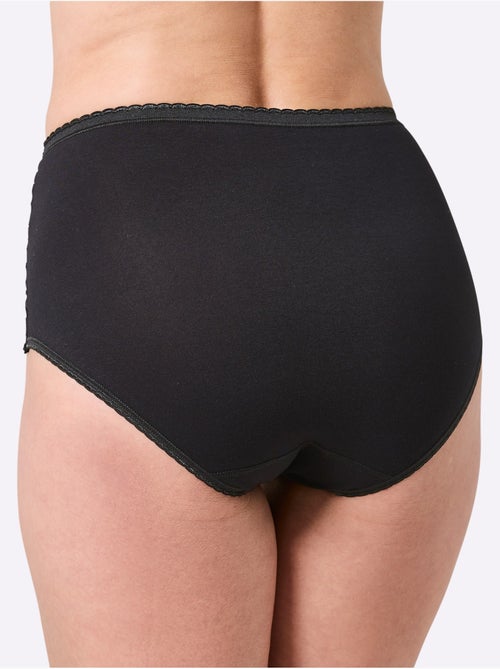 Lot de 3  - Slip Taille Haute Jersey Fin - Taille Standard - Witt - Kiabi
