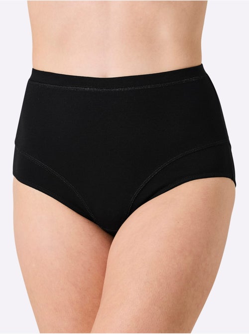 Lot de 3  - Slip Taille Haute Jersey Fin - Taille Standard - Witt - Kiabi