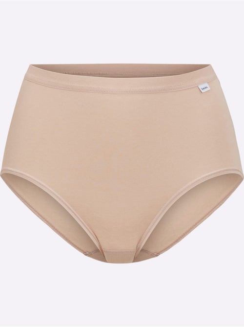 Lot de 3 - Slip Taille Haute Jersey Fin - Taille Standard - Witt - Kiabi Lot de 3 - Slip Taille Haute Jersey Fin - Taille Standard - Witt - Kiabi