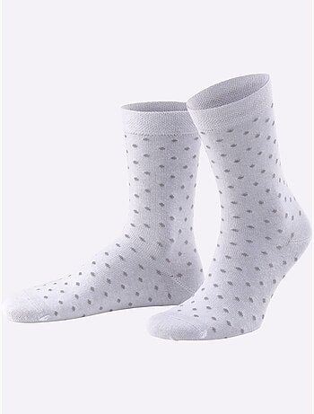 Lot de 3 - socquettes pour dames qualité coton - taille standard - witt