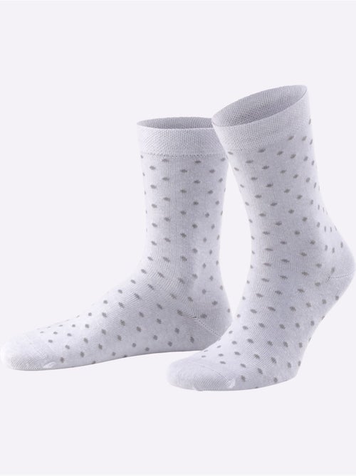 Lot de 3 - socquettes pour dames qualité coton - taille standard - witt - Kiabi Lot de 3 - socquettes pour dames qualité coton - taille standard - witt - Kiabi
