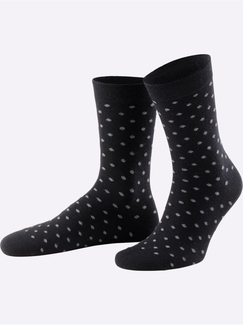 Lot de 3 - socquettes pour dames qualité coton - taille standard - witt - Kiabi Lot de 3 - socquettes pour dames qualité coton - taille standard - witt - Kiabi