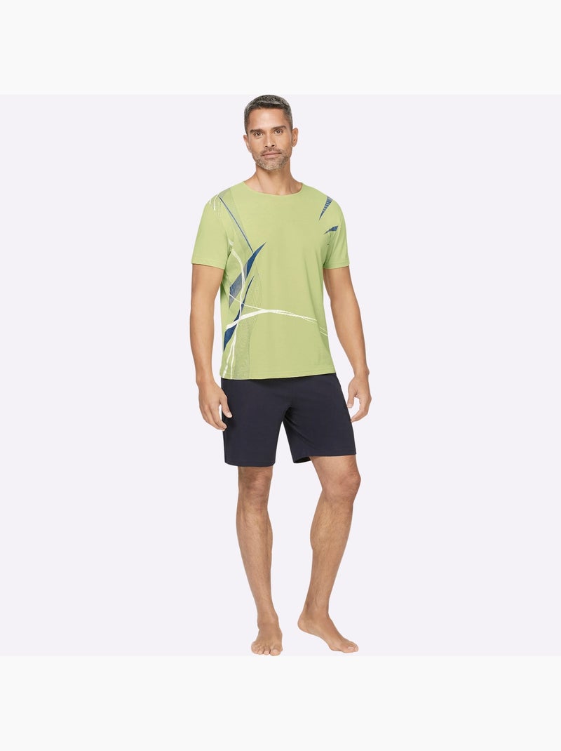 Lot de 3  - t-shirt lot de 3 avantageux - taille standard - moda vilona Pistache - Kiabi