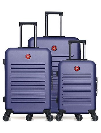 Lot de 3 - Valise grand format, valise weekend et valise cabine WIL