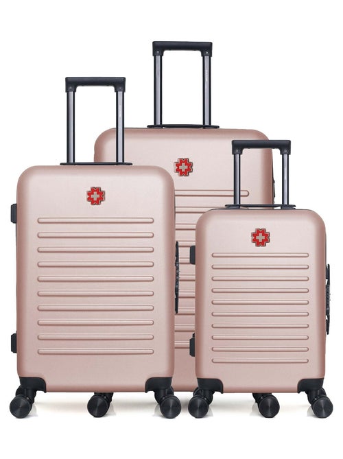 Lot de 3  -  Valise grand format, valise weekend et valise cabine WIL - Kiabi
