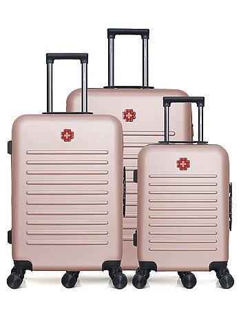 Lot de 3 - Valise grand format, valise weekend et valise cabine WIL