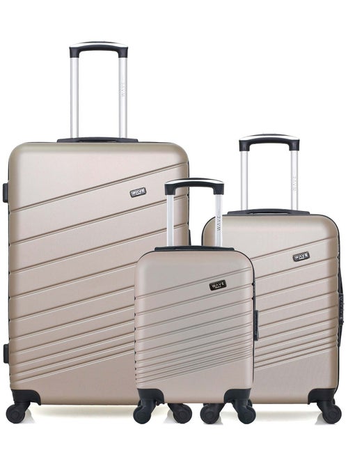 Lot de 3 - Valises grand format, cabine et cabine XXS TIGRE - Kiabi
