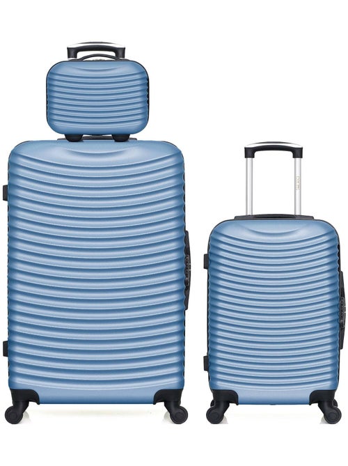 Lot de 3 - Valises grand format, cabine et vanity ETNA - Kiabi