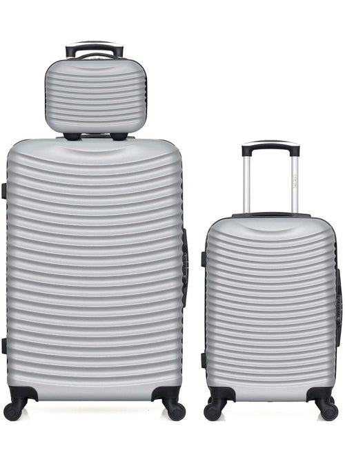 Lot de 3 - Valises grand format, cabine et vanity ETNA - Kiabi