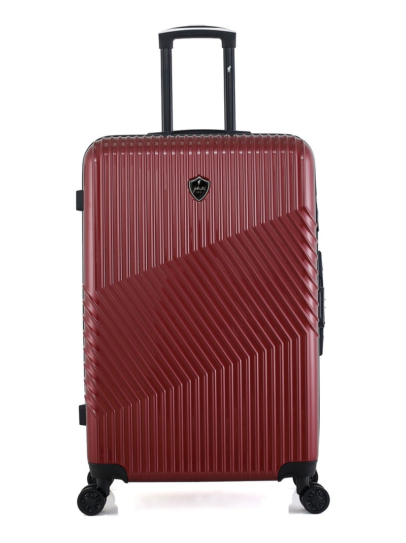 Lot de 3 - Valises grand format, cabine et vanity PETER Bordeaux - Kiabi