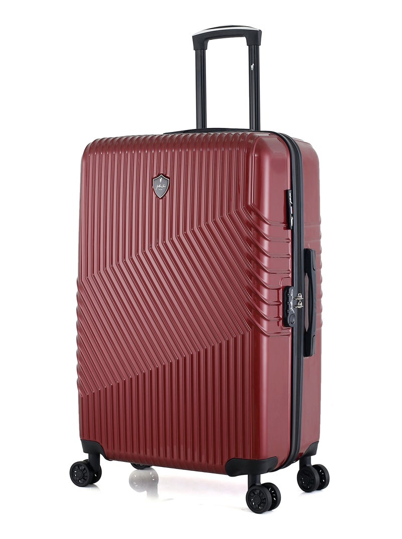 Lot de 3 - Valises grand format, cabine et vanity PETER Bordeaux - Kiabi