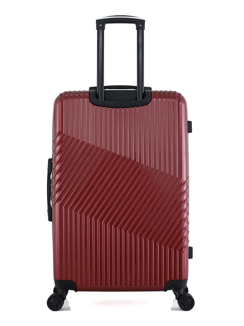 Lot de 3 - Valises grand format, cabine et vanity PETER Bordeaux - Kiabi