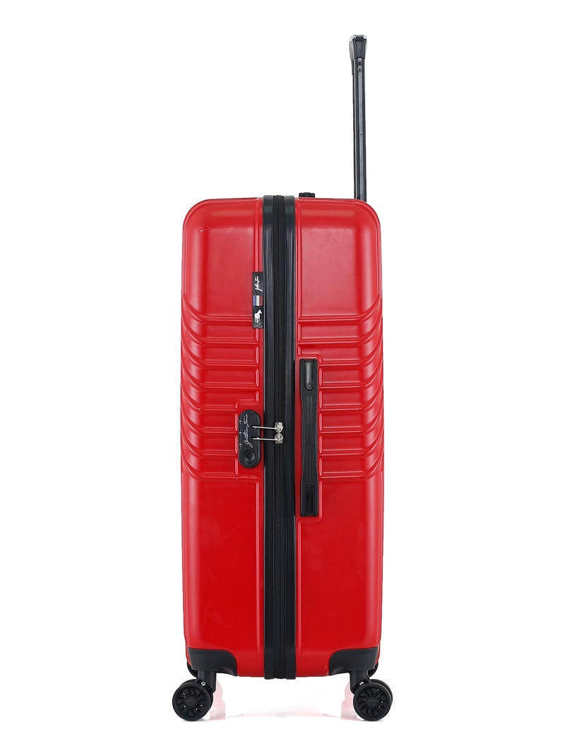 Lot de 3 - Valises grand format, cabine et vanity PETER Rouge - Kiabi