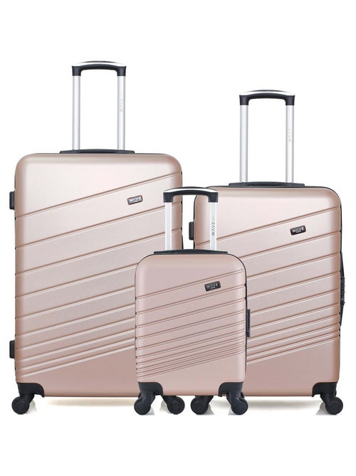 Lot de 3 - Valises grand format, weekend et cabine XXS TIGRE - Kiabi