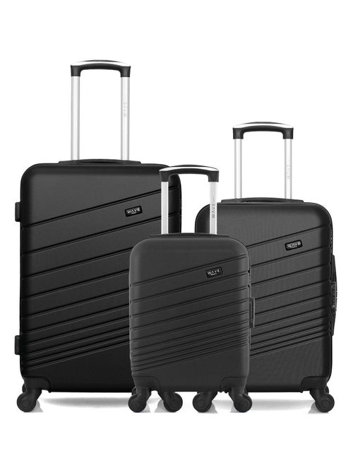 Lot de 3 - Valises weekend, cabine et cabine XXS TIGRE - Kiabi