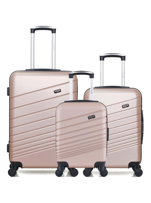 Lot de 3 - Valises weekend, cabine et cabine XXS TIGRE - Kiabi