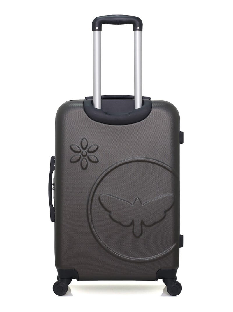 Lot de 3 - Valises weekend, cabine et vanity ELEONOR Gris foncé - Kiabi