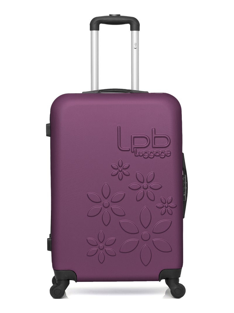 Lot de 3 - Valises weekend, cabine et vanity ELEONOR Prune - Kiabi