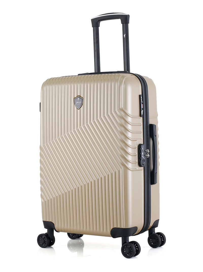 Lot de 3 - Valises weekend, cabine et vanity PETER Beige - Kiabi