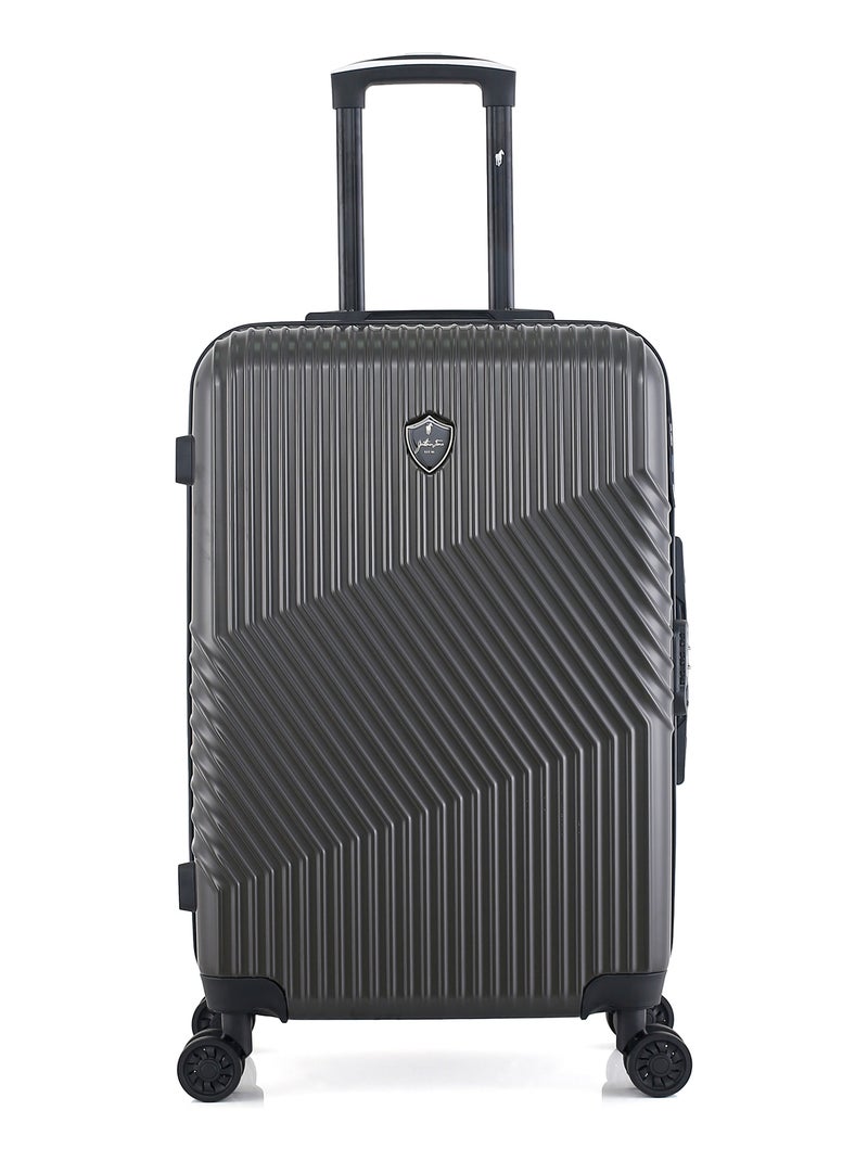 Lot de 3 - Valises weekend, cabine et vanity PETER Gris foncé - Kiabi